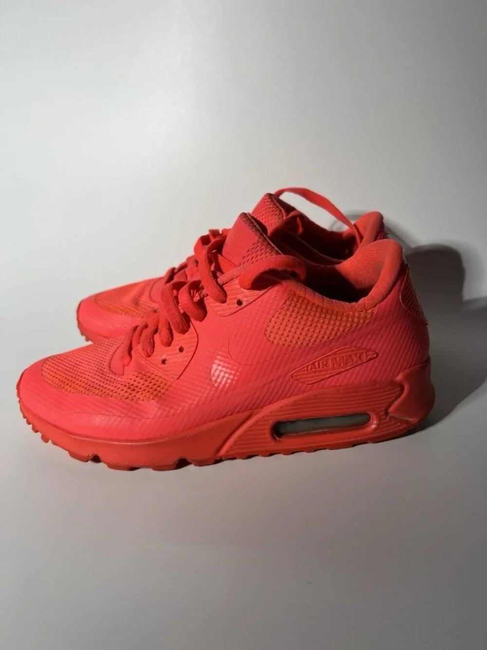 Nike Air Max 90 Hyperfuse Sunset Red Orange Women’s Size 7